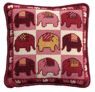 tapestry patchwork elephant